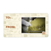 Doom op jezelf etiket (Voorkant)