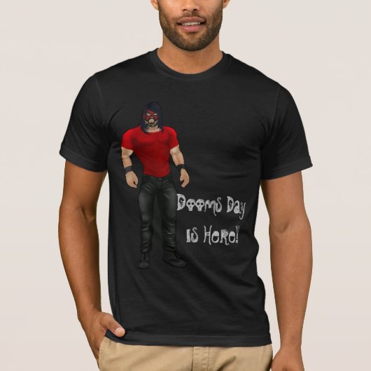 Doom op komst - T-shirt voor de wasmachine. (Voorkant)