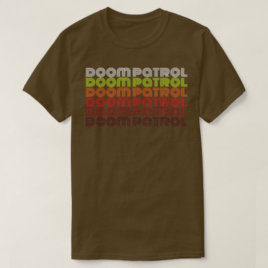 Doom Patrol Classic TShirt (Design voorkant)