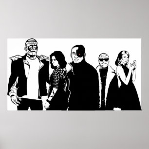 Doom Patrol koel als vuil Poster