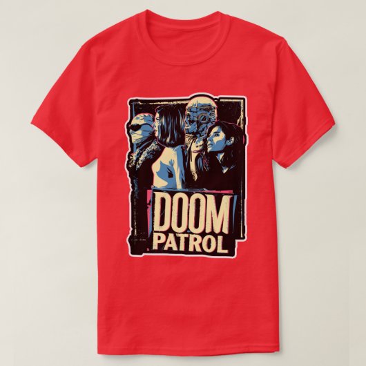 Doom Patrol T-shirt (Design voorkant)