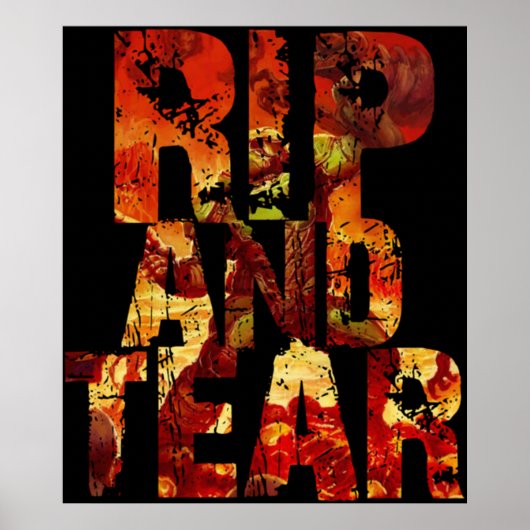 Doom - riem en scheur poster (Voorkant)