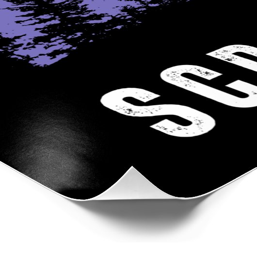 Doom Scrolling Discord | Retro Grunge Wall Poster (Hoek)