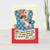 DOOM SCROLLING - grappige retro Valentijnsdag kaar Feestdagen Kaart (Voorkant)