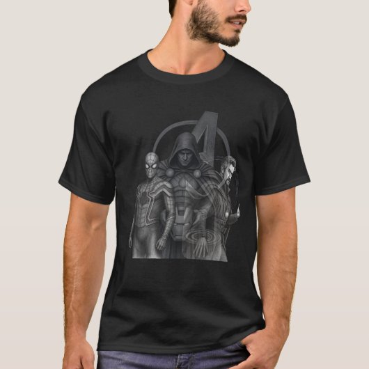 Doom x Spider x Strange T-shirt (Voorkant)