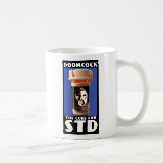 Doomcock Cures STD Coffee Mok