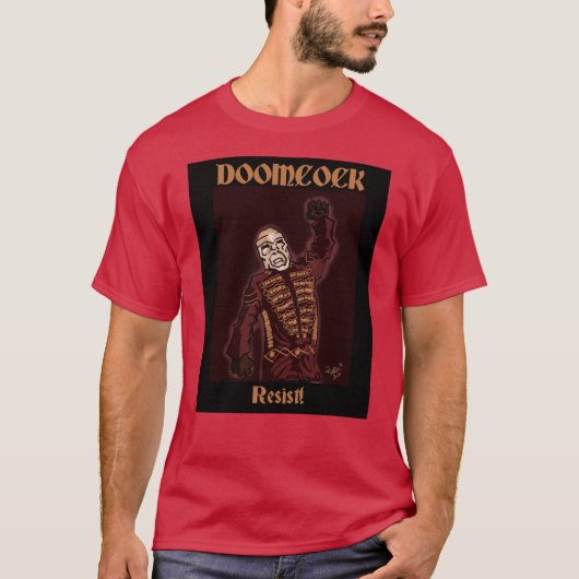 Doomcock Resist T-Shirt (Voorkant)
