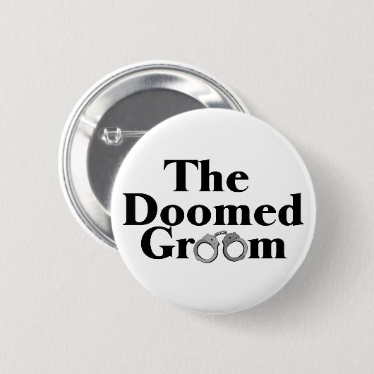 Doomed Groom Ronde Button 5,7 Cm (Voorkant /achterkant)