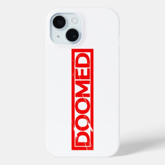 Doomed Stamp Case-Mate iPhone Case (Achterkant)