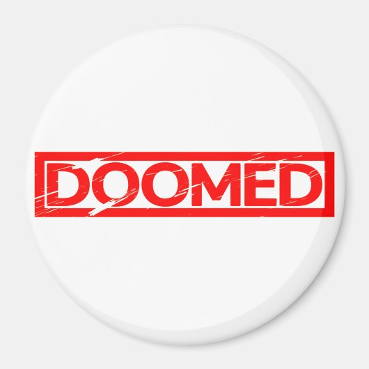 Doomed Stamp Magneet (Voorkant)