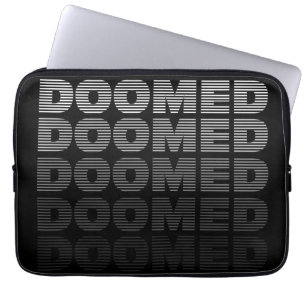 Doomed Throw Laptop Sleeve