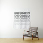 Doomed Throw Wandkleed (In situ)