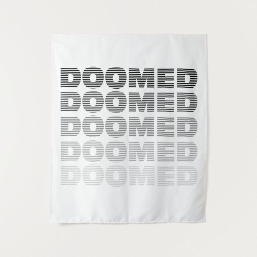 Doomed Throw Wandkleed (Voorkant)