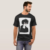 Doomer Guy E Boy Voelt Wojak Meme T-shirt (Voorkant volledig)