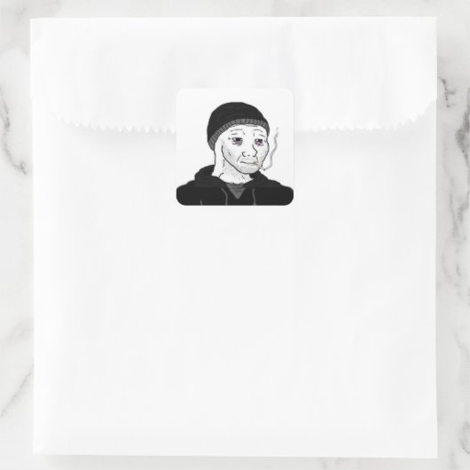 Doomer wojak stickers (Tas)