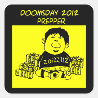 Doomsday 2012 Prepper Sticker