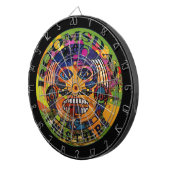 Doomsday - Ik was er | Maya Prophecy Dartbord (Voorkant Rechts)