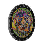 Doomsday - Ik was er | Maya Prophecy Dartbord (Voorkant Links)