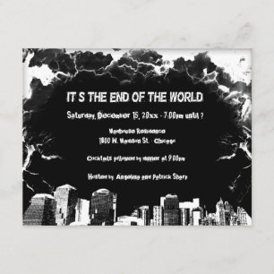 Doomsday Party Specialty Uitnodiging