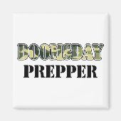 DoomsDay Prepper Magneet (Voorkant)