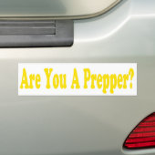 Doomsday Preppers sticker (Op auto)