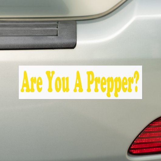 Doomsday Preppers sticker (Op auto)