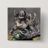 Doomsday Vierkante Button 5,1 Cm (Voorkant)