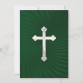 Doop 1e Communie Bevestiging Emerald Pearl Kaart (Voorkant)