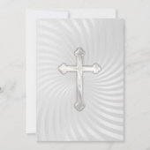 Doop 1e Communie Bevestiging Lichtgrijs Kaart (Voorkant)