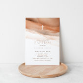 Doop, bewerkbaar, Eerste Heilige Communie Kaart