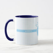 Doop Blauw Kind van God, Aanpasbaar Mok (Links)