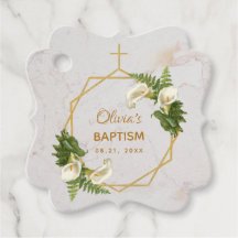 Doop Calla Lilies Goud Marmer Bloemen Geometrisch