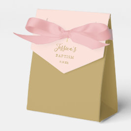 Doop Christelijke Doop Elegante Roze Bedankdoosjes