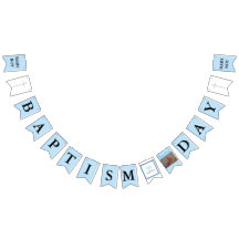 Doop Cross Blue Zwart Jongen Foto