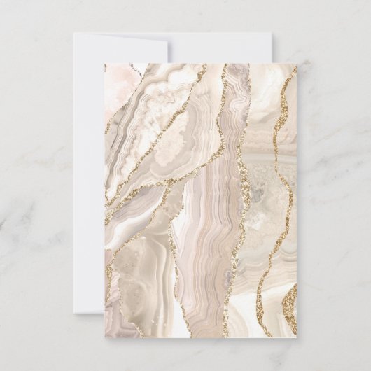 Doop dank u beige roze Heilig Kruis Kaart (Achterkant)