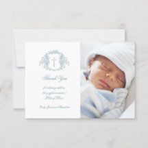 Doop dank u blauwe bloemkam