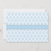 Doop Dank u kaart met foto | Jongensdoop (Achterkant)