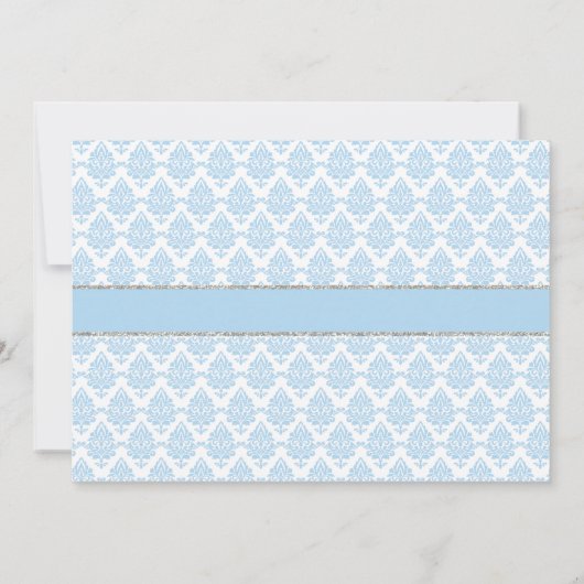 Doop Dank u kaart met foto | Jongensdoop (Achterkant)