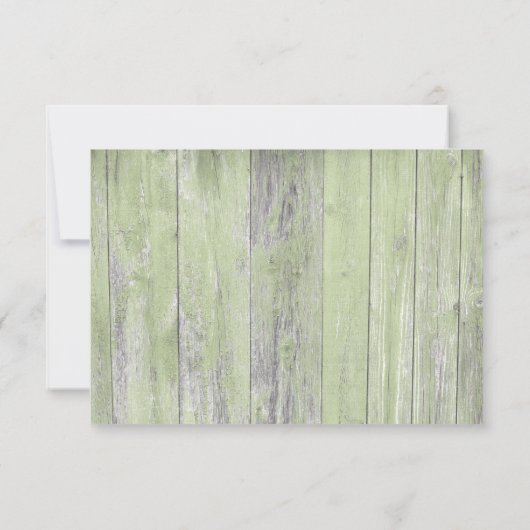 Doop dank u olijftak kaart (Achterkant)