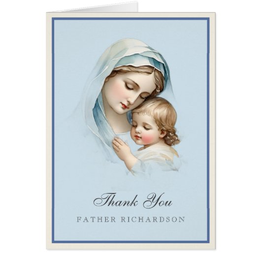 Doop Dankjewel voor Priester (Voorkant)