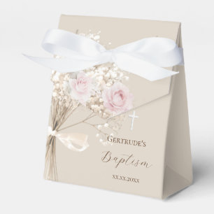 Doop delicate boeket cadeautje doos bedankdoosjes