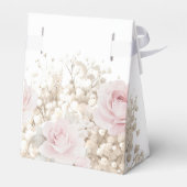 Doop delicate boeket gunst doos bedankdoosjes (Achterkant)