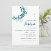 Doop doop Eucalyptus groen Kaart (Staand voorkant)