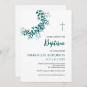 Doop doop Eucalyptus groen Kaart (Voorkant / Achterkant)