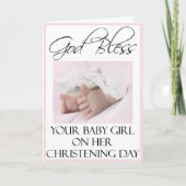 Doop / Doop Kaarten voor Baby Girl (Voorkant)