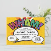 Doop doop Modern Fun Comic Book Kaart (Staand voorkant)