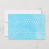 Doop doop religieuze jongen foto bedankkaart (Achterkant)