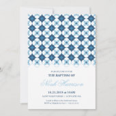 Doop, doop uitnodiging - Jongen Uitnodigen (Voorkant)