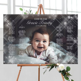 Doop doopfoto zittafel elegant poster
