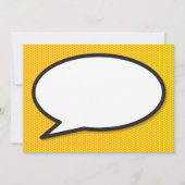 Doop doopplezier Modern stripboek Kaart (Achterkant)